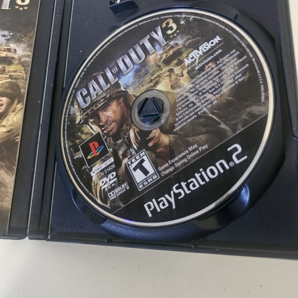 Call of Duty 3 PS2 (Sony PlayStation 2, 2006) Video Game - Picture 7 of 7